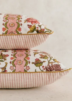 Online Sezane Bedrucktes Kissen - Großes Modell