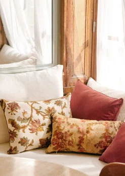 Online Sezane Bedrucktes Kissen - Großes Modell