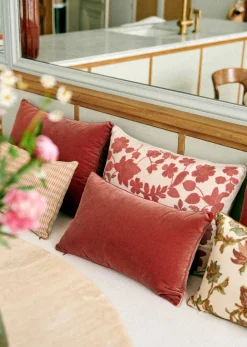 Outlet Sezane Bestickte Kissen - Großes Modell