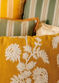 Outlet Sezane Bestickte Kissen - Großes Modell