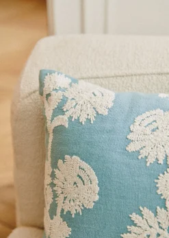 Outlet Sezane Bestickte Kissen - Großes Modell