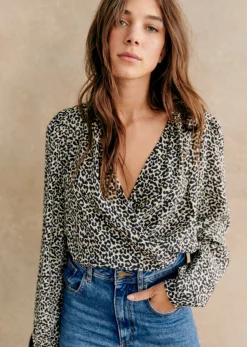 Best Sezane Bluse Abélia