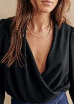 Best Sezane Bluse Abélia