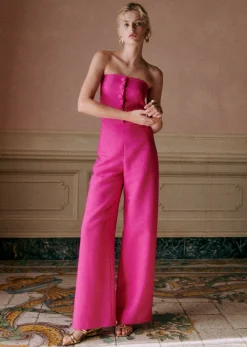 Sale Sezane Bluse Andreine Rosa