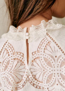 Clearance Sezane Bluse Bianca