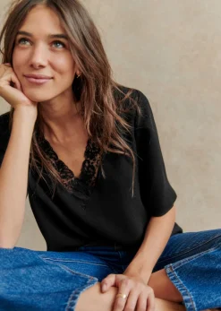 Online Sezane Bluse Sylla