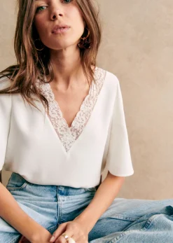 Online Sezane Bluse Sylla