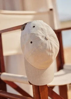 Discount Sezane Cap Chase Leinen