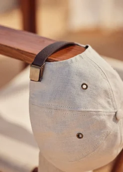 Discount Sezane Cap Chase Leinen