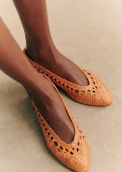 Discount Sezane Flache Ballerinas Anya