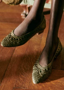 Discount Sezane Flache Ballerinas Anya