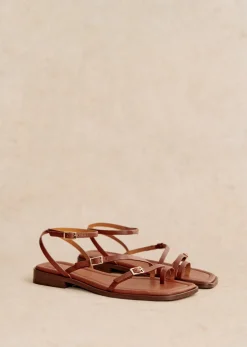 Hot Sezane Flache Sandalen Amelia
