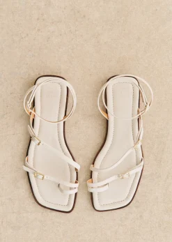 Hot Sezane Flache Sandalen Amelia