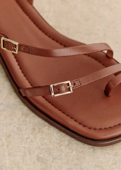 Hot Sezane Flache Sandalen Amelia
