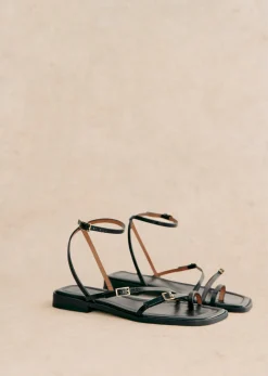 Hot Sezane Flache Sandalen Amelia