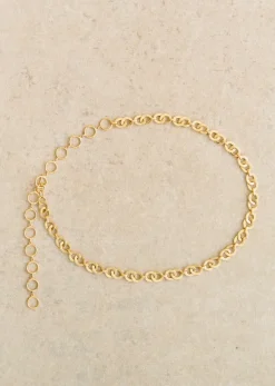New Sezane Gürtel Alma Goldfarben