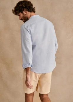 Clearance Sezane Hemd Benny Baumwolle Leinen