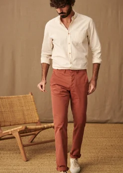 Discount Sezane Hemd Charlie Baumwolle Leinen