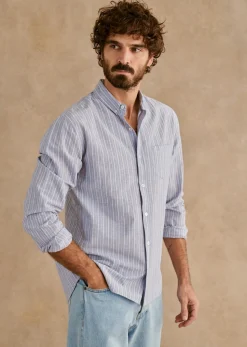 Discount Sezane Hemd Charlie Baumwolle Leinen
