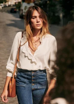 Sale Sezane Hemd Chlo