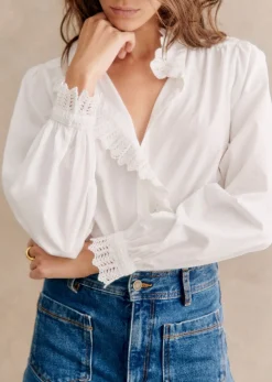 Sale Sezane Hemd Chlo