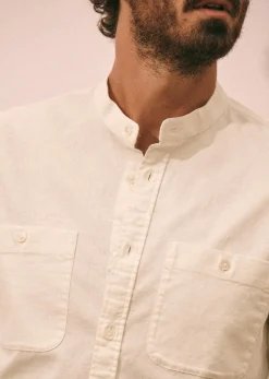 Sale Sezane Hemd Leone Weiß