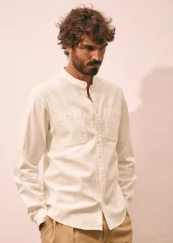 Sale Sezane Hemd Leone Weiß