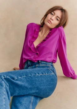 Sale Sezane Hemd Rosine