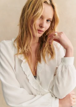 Sale Sezane Hemd Rosine