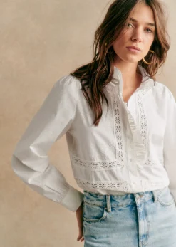 Hot Sezane Hemd Ulysse
