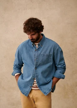 New Sezane Hemd Valerio Denim
