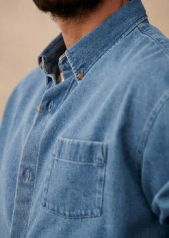 New Sezane Hemd Valerio Denim