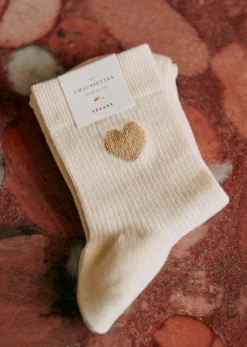 New Sezane Herz Socken