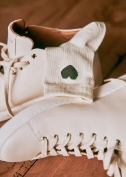 New Sezane Herz Socken