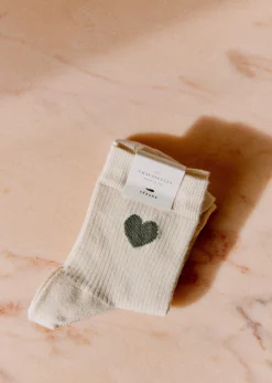 New Sezane Herz Socken