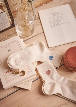 New Sezane Herz Socken