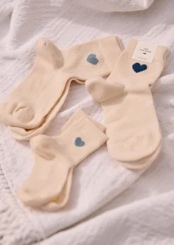 New Sezane Herz Socken