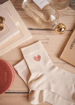 New Sezane Herz Socken