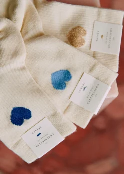 New Sezane Herz Socken