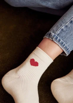 New Sezane Herz Socken