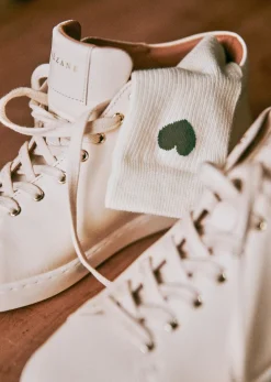 New Sezane Herz Socken