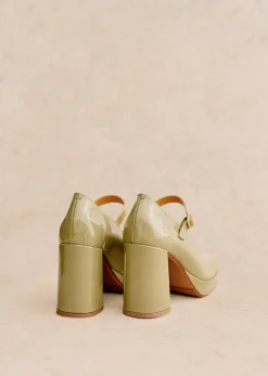 Sezane Hohe Riemchenballerinas Georgia