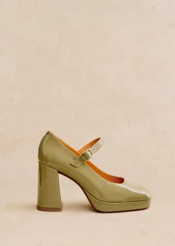Sezane Hohe Riemchenballerinas Georgia