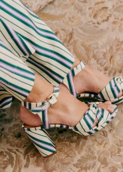 Outlet Sezane Hohe Sandalen Carmela
