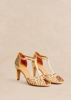 Outlet Sezane Hohe Sandalen Hortense