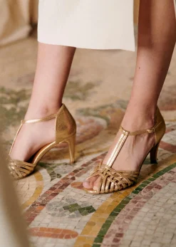 Outlet Sezane Hohe Sandalen Hortense