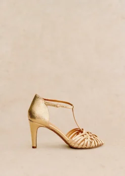 Outlet Sezane Hohe Sandalen Hortense