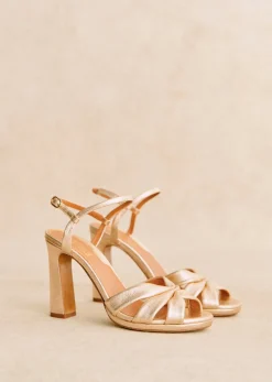 Outlet Sezane Hohe Sandalen Lucille