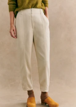 New Sezane Hose Bernardo Ecru