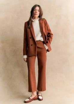 Outlet Sezane Hose Martin Crop